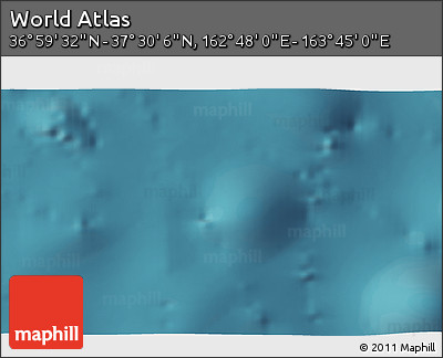 Satellite 3D Map of the Area around 37° 14' 49" N, 163° 16' 30" E
