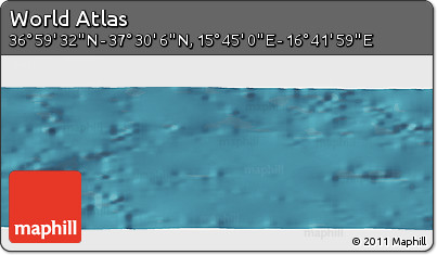 Satellite Panoramic Map of the Area around 37° 14' 49" N, 16° 13' 30" E