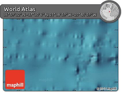 Satellite Map of the Area around 37° 14' 49" N, 21° 10' 29" W