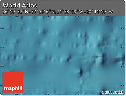 Satellite Map of the Area around 37° 14' 49" N, 21° 10' 29" W