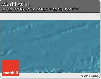 Satellite 3D Map of the Area around 37° 14' 49" N, 2° 37' 30" E