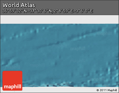 Satellite 3D Map of the Area around 37° 14' 49" N, 2° 37' 30" E