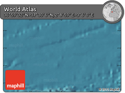 Satellite Map of the Area around 37° 14' 49" N, 2° 37' 30" E
