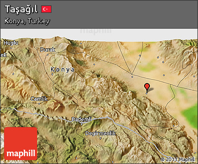 Satellite 3D Map of Taşağıl
