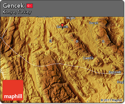 Physical Map of Gencek