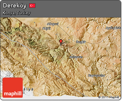 Satellite 3D Map of Dereköy