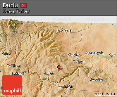 Satellite 3D Map of Dutlu