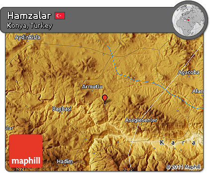 Physical Map of Hamzalar