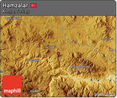 Physical Map of Hamzalar