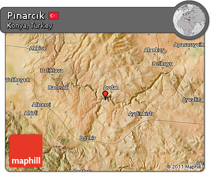Satellite Map of Pınarcık