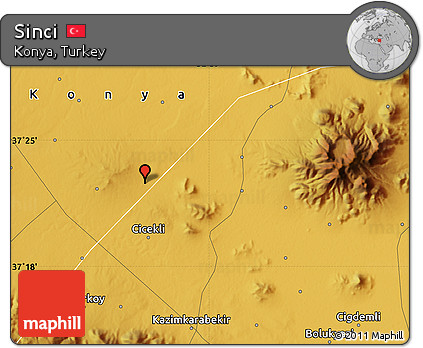 Physical Map of Sinci