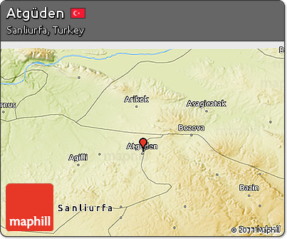 Physical 3D Map of Atgüden