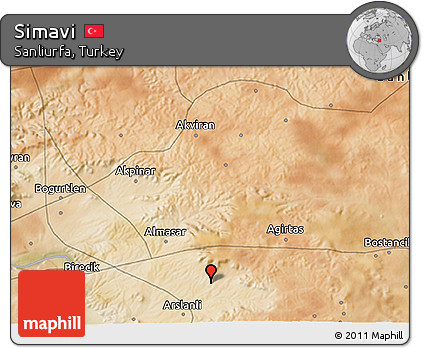 Satellite 3D Map of Simavi
