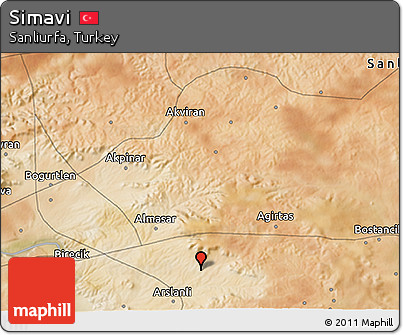 Satellite 3D Map of Simavi