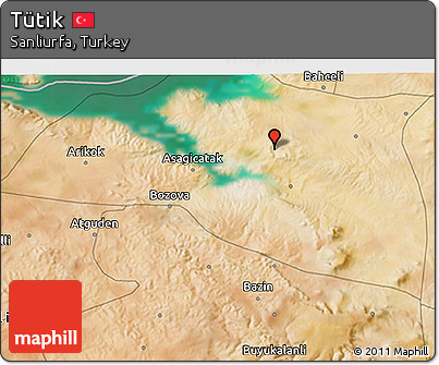 Satellite 3D Map of Tütik