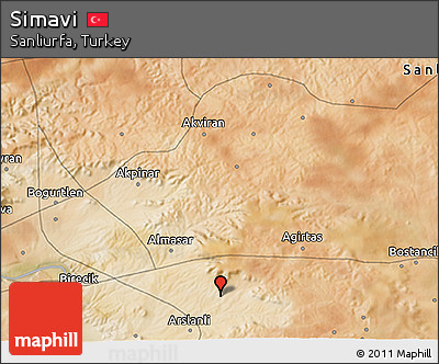 Satellite 3D Map of Simavi