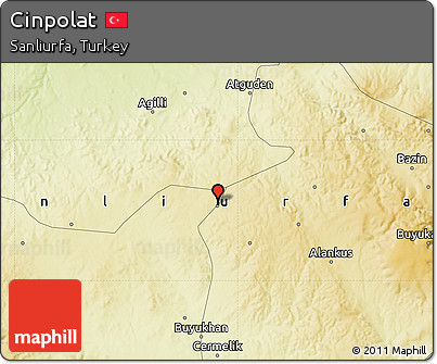 Physical Map of Cinpolat