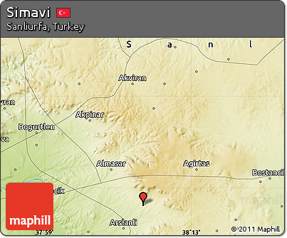 Physical Map of Simavi