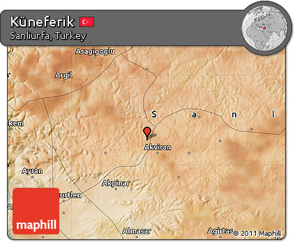 Satellite Map of Küneferik