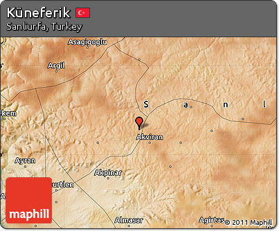 Satellite Map of Küneferik