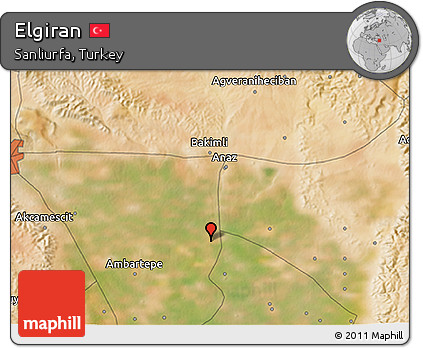 Satellite 3D Map of Elgiran