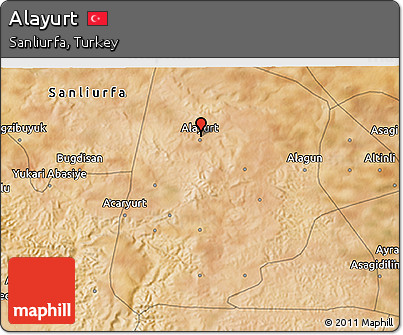Satellite 3D Map of Alayurt