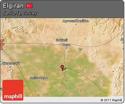 Satellite 3D Map of Elgiran
