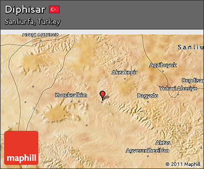 Satellite 3D Map of Diphisar
