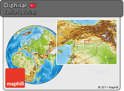 Physical Location Map of Diphisar