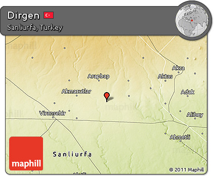 Physical 3D Map of Dirgen