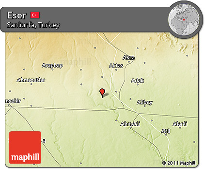 Physical 3D Map of Eser