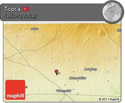 Physical 3D Map of Topca