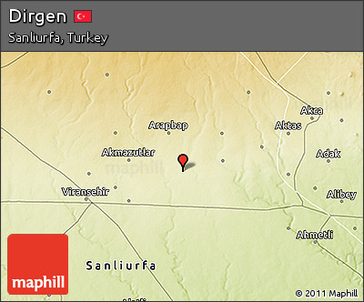 Physical 3D Map of Dirgen