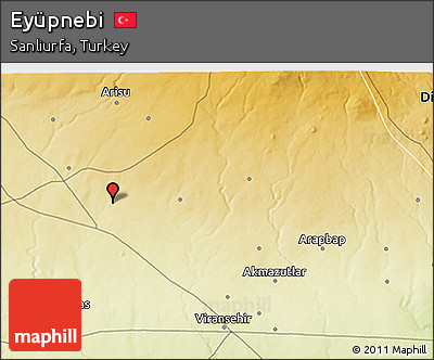Physical 3D Map of Eyüpnebi