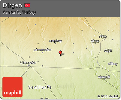 Physical 3D Map of Dirgen