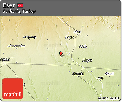 Physical 3D Map of Eser