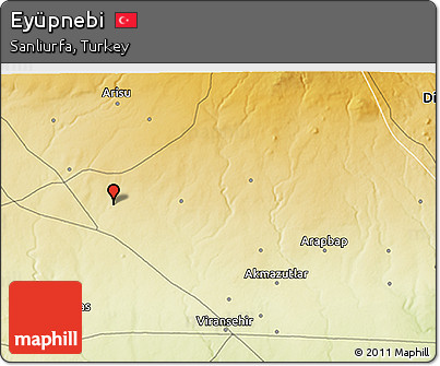 Physical 3D Map of Eyüpnebi