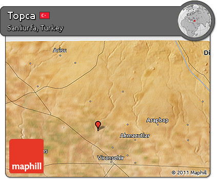Satellite 3D Map of Topca