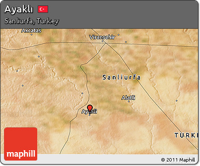 Satellite 3D Map of Ayaklı