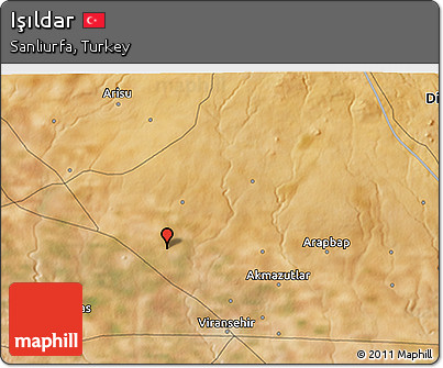 Satellite 3D Map of Işıldar