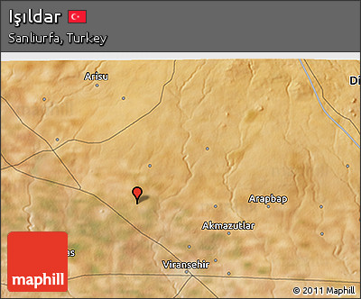 Satellite 3D Map of Işıldar