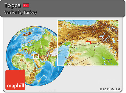 Physical Location Map of Topca