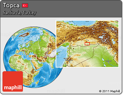 Physical Location Map of Topca