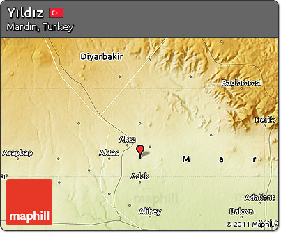 Physical Map of Yıldız