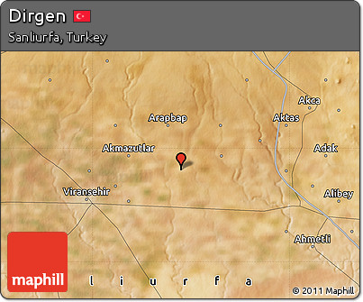 Satellite Map of Dirgen