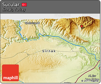 Physical 3D Map of Sucular