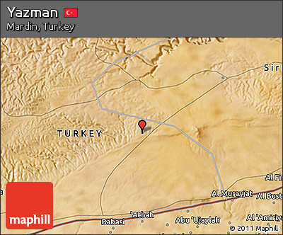 Satellite 3D Map of Yazman