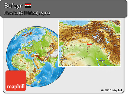 Physical Location Map of Bu'ayr