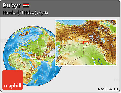 Physical Location Map of Bu'ayr