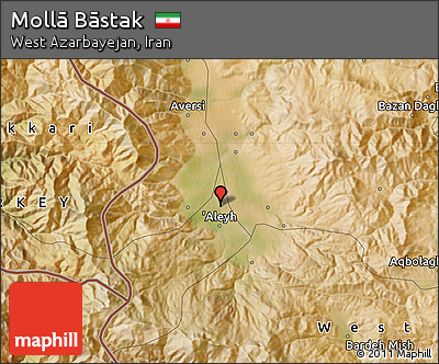 Satellite Map of Mollā Bāstak